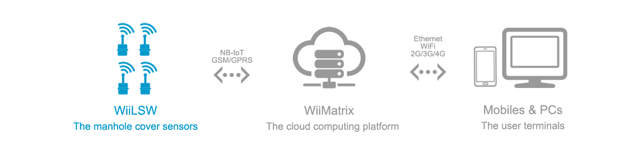 wiilsw NB-IOT in hohnet topology, including GSM/GPRS.